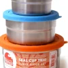 Seal Cup Trio 3-pack Nestetiiviit rasiat-EcoLunchBox Fashion