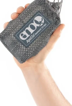 Eno Apollo Suspension System kiinnitysjärjestelmä, harmaa-Eno Hammock Fashion