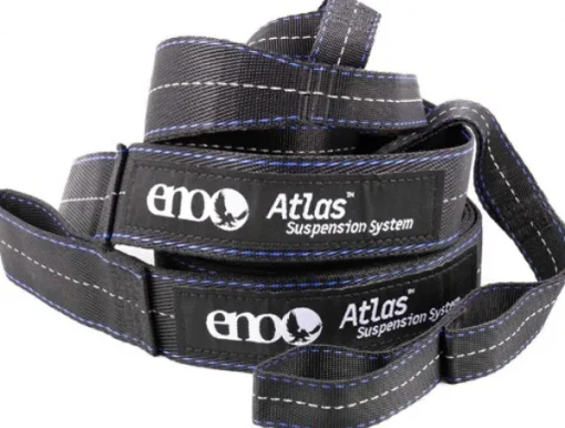 Eno Atlas Suspension System kiinnityshihna riippumatolle, musta-Eno Hammock Online