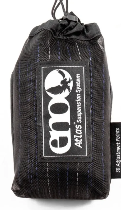 Eno Atlas Suspension System kiinnityshihna riippumatolle, musta-Eno Hammock Online