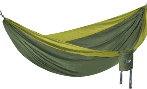 Eno Hammock Eno DoubleNest Bluesign kahden hengen riippumatto, oliivi/vaaleanvihreä Hot