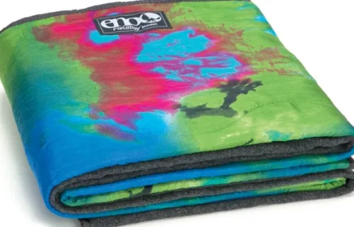 Eno Hammock Eno FieldDay Blanket fleecepeitto, Tie Dye V2 Clearance