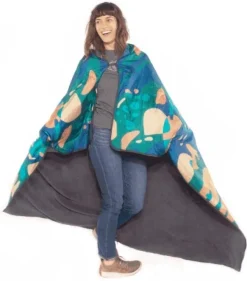 Eno Hammock Eno FieldDay Blanket fleecepeitto, Lagoon New