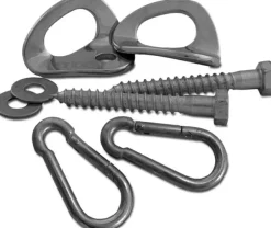 Eno Hammock Hanging Kit Silver riippumaton ripustussarja sisätiloihin Fashion