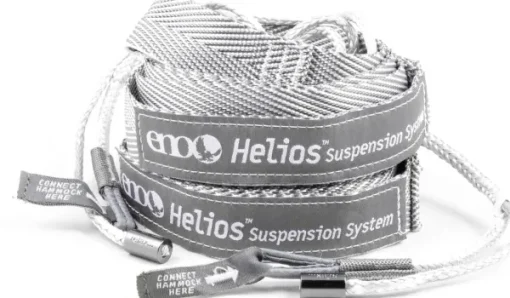 Eno Hammock Eno Helios Ultralight Suspension System kiinnitysjärjestelmä riippumatolle, harmaa, 2,46 m Fashion