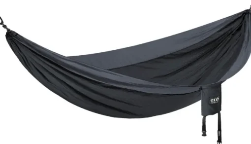 Eno Hammock Eno SingleNest Bluesign yhden hengen riippumatto, musta/tummanharmaa Outlet