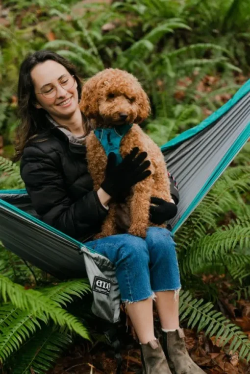 Eno Hammock Eno SingleNest Bluesign yhden hengen riippumatto, musta/tummanharmaa Outlet