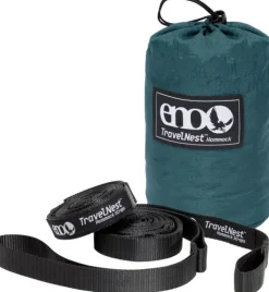 Eno TravelNest Hammock + Straps Combo riippumatto ja kiinnitysjärjestelmä, petrooli-Eno Hammock Hot