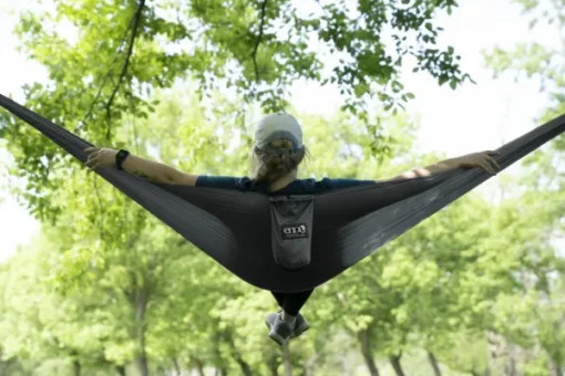 Eno TravelNest Hammock + Straps Combo riippumatto ja kiinnitysjärjestelmä, petrooli-Eno Hammock Hot