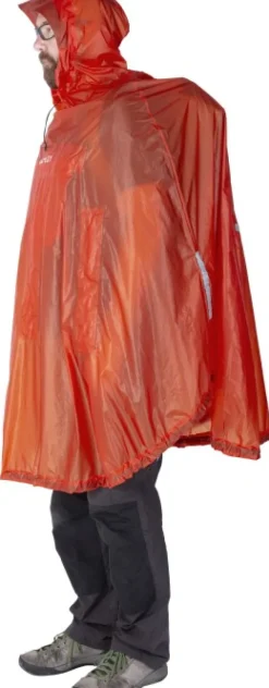 Exped Bike + Hike Poncho UL sadeviitta, Dark Lava Discount