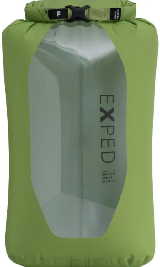 Exped Drybag Versa Clear 8 kuivapussi, Meadow New