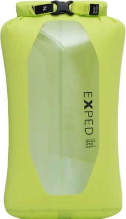 Exped Drybag Versa Clear 5 kuivapussi, Lime Online