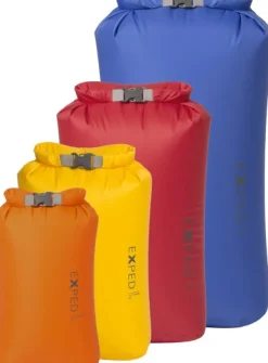 Exped Fold Drybag UL XS-L (3-13L) pakkauspussisarja, 4 kpl Fashion