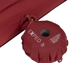 Exped Mega Pump pumppu makuualustoille, Granite / Burgundy Outlet