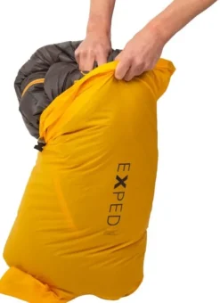Schnozzel Pumpbag UL L pumppupussi, keltainen-Exped Hot