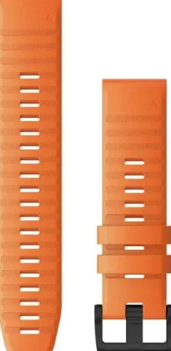 Garmin Fenix 6 QuickFit 22mm Watch Band Ember Orange Silicone Sale
