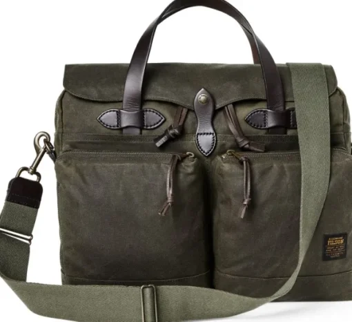 24 Hour Tin Briefcase laukku, Otter Green-Filson Fashion