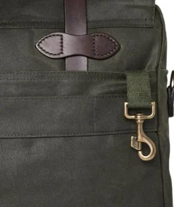 24 Hour Tin Briefcase laukku, Otter Green-Filson Fashion