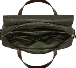 24 Hour Tin Briefcase laukku, Otter Green-Filson Fashion