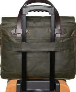 24 Hour Tin Briefcase laukku, Otter Green-Filson Fashion