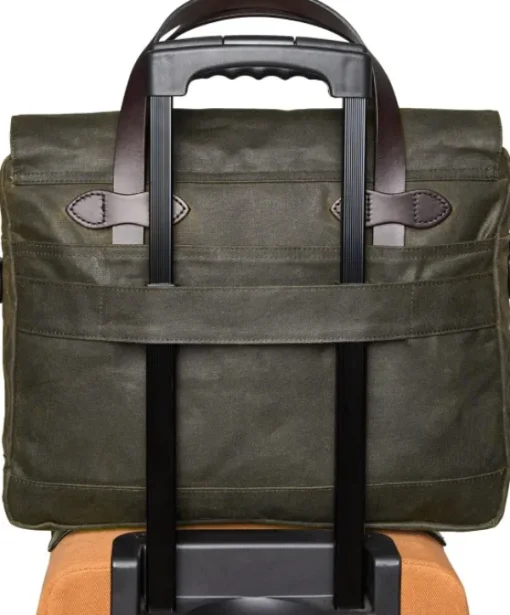 24 Hour Tin Briefcase laukku, Otter Green-Filson Fashion