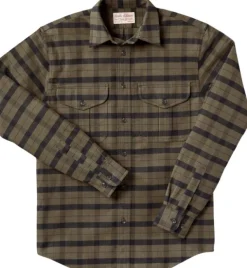 Filson Alaskan Guide Shirt paita, Otter Green Black Plaid New