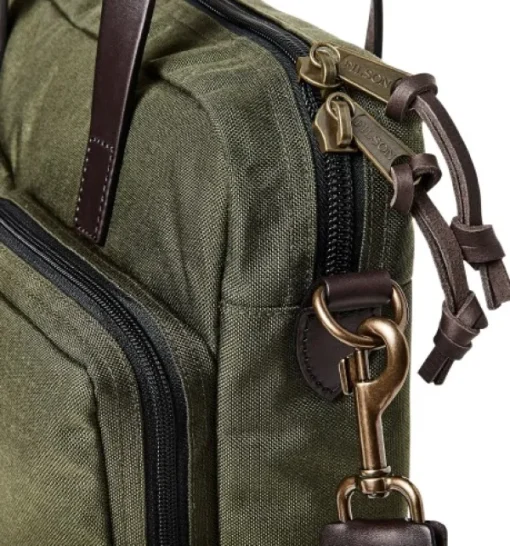 Filson Dryden Briefcase Otter Green Clearance