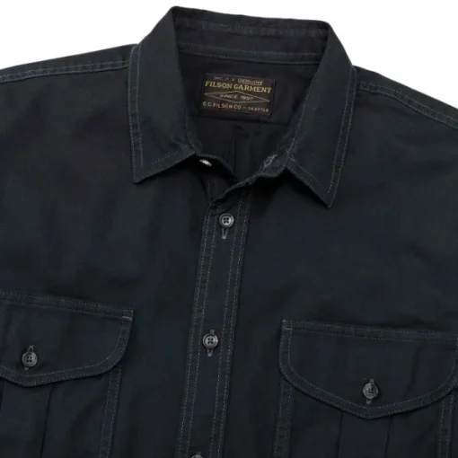 Lightweight Alaskan Guide Shirt flanellipaita, sinimusta-Filson Online