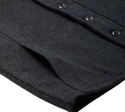 Mackinaw Wool Vest metsästysliivi, tummanharmaa-Filson New