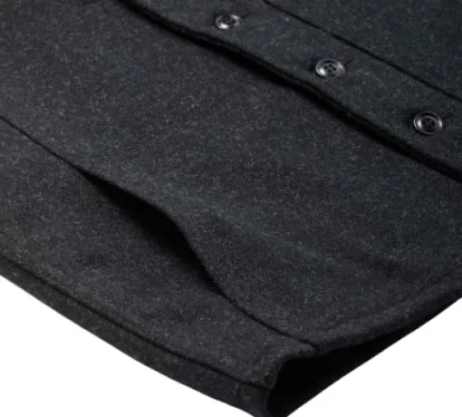 Mackinaw Wool Vest metsästysliivi, tummanharmaa-Filson New