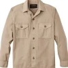 M's Field Jac-Shirt Gray Khaki-Filson Outlet
