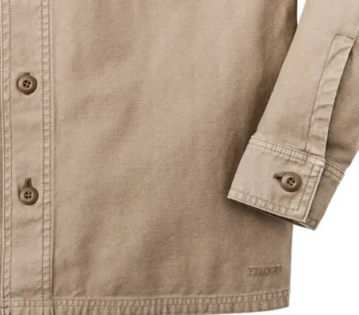 M's Field Jac-Shirt Gray Khaki-Filson Outlet