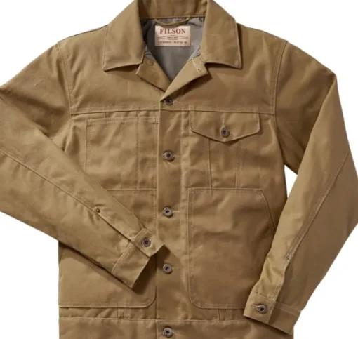 Filson Short Lined Cruiser vahatakki, Dark Tan Fashion