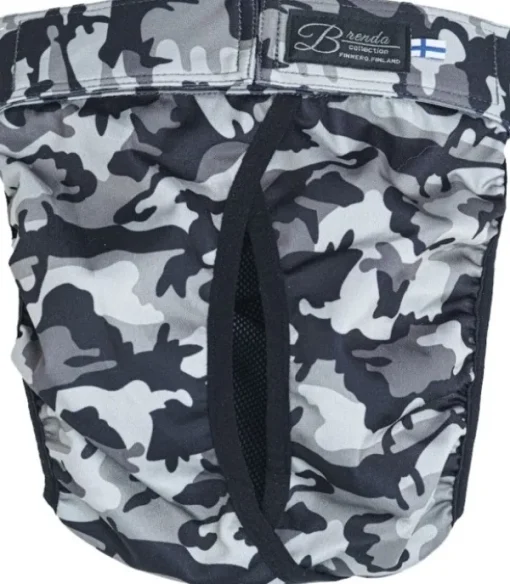 BRENDA narttujen juoksuhousut, M-XL, camo-FinNero Fashion