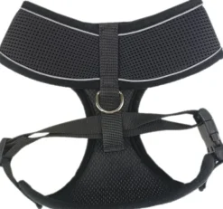 FinNero LIGHT Reflective Harness Black L Hot
