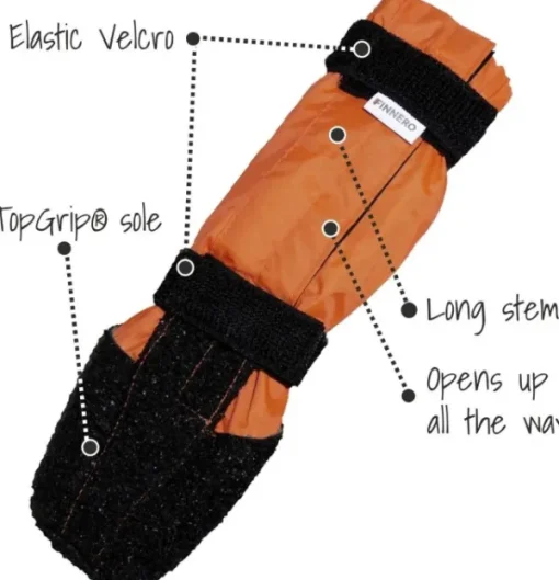 FinNero SULO tossut, XS-S, 2kpl, oranssi Hot