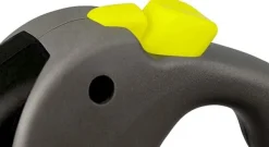 Flexi Neon Giant M, musta/neon, 8 m Fashion