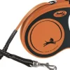 XTREME nauhakelatalutin M, 5 m, musta/oranssi-Flexi Clearance