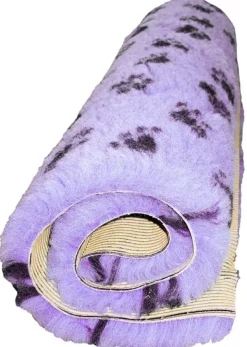 Lila Fäll med Tassar 75 x 75 cm-Four Friends Outlet