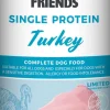 Four Friends Turkey koiran märkäruoka kalkkuna, 400 g Hot