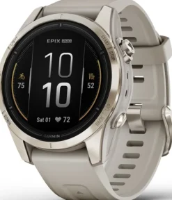 Garmin EPIX PRO (G2) 42mm Sapphire Soft Gold with Light Sand Band Best