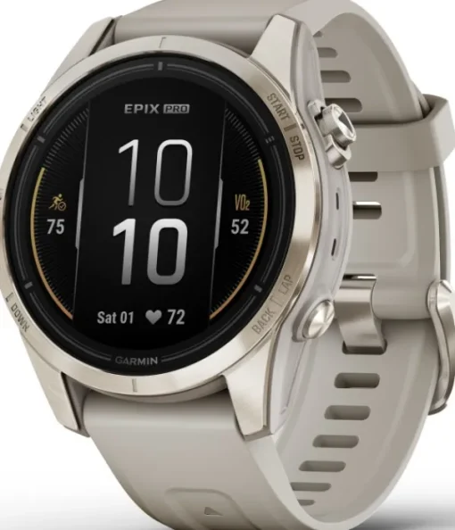 Garmin EPIX PRO (G2) 42mm Sapphire Soft Gold with Light Sand Band Best