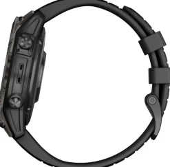 EPIX PRO (G2) 47mm Sapphire Carbon Grey DLC Titanium with Black Band-Garmin Outlet