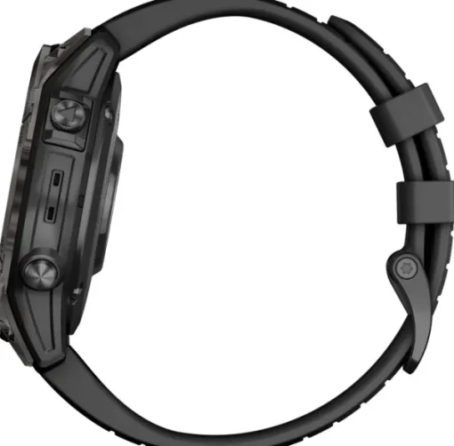 EPIX PRO (G2) 47mm Sapphire Carbon Grey DLC Titanium with Black Band-Garmin Outlet