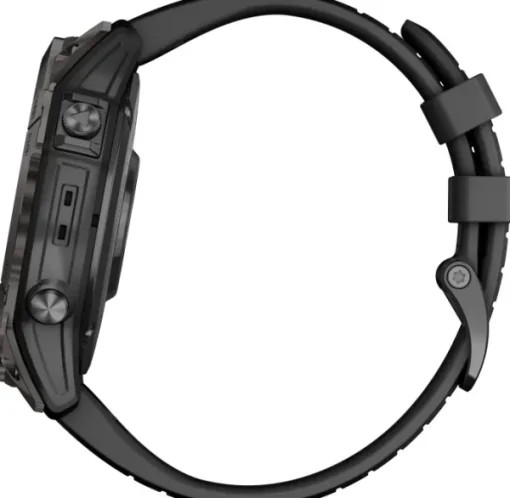 EPIX PRO (G2) 51mm Sapphire Carbon Grey DLC Titanium with Black Band-Garmin Sale