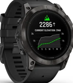 EPIX PRO (G2) 51mm Sapphire Carbon Grey DLC Titanium with Black Band-Garmin Sale