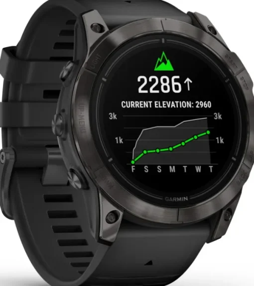 EPIX PRO (G2) 51mm Sapphire Carbon Grey DLC Titanium with Black Band-Garmin Sale