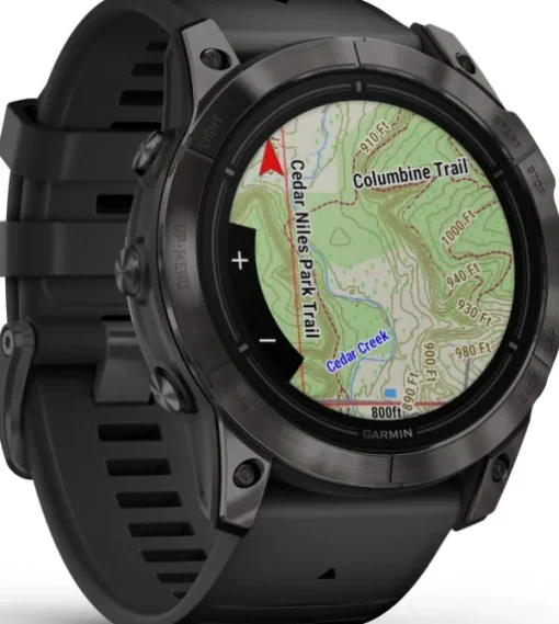 EPIX PRO (G2) 51mm Sapphire Carbon Grey DLC Titanium with Black Band-Garmin Sale