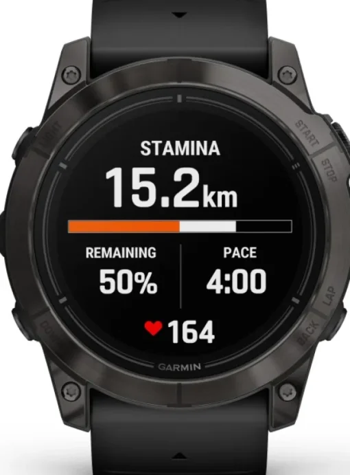 EPIX PRO (G2) 51mm Sapphire Carbon Grey DLC Titanium with Black Band-Garmin Sale