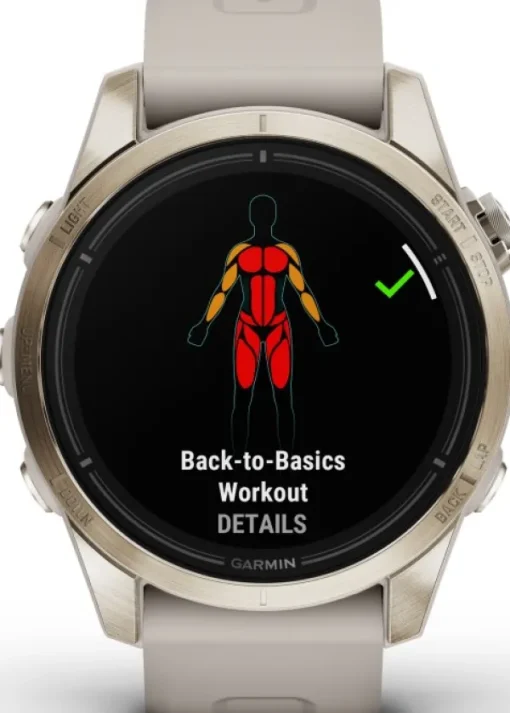 Garmin EPIX PRO (G2) 42mm Sapphire Soft Gold with Light Sand Band Best
